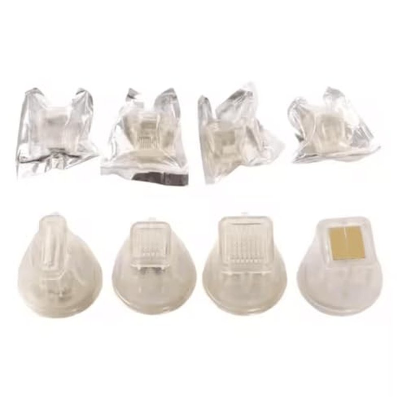 5PCS R.F Cartridges Replacements Working Heads for Anti-Aging Crystal Micro-Needleing Machine (25Pins for face)