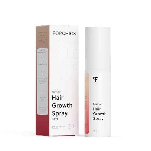 Revolutionary Hair Regrowth Serum - Fights Hair Thinning & Hair Loss - Strengthens, Thickens and Accelerates Hair Growth- Non Greasy and Hormone Free Spray For Scalp- 50ml - Forhair