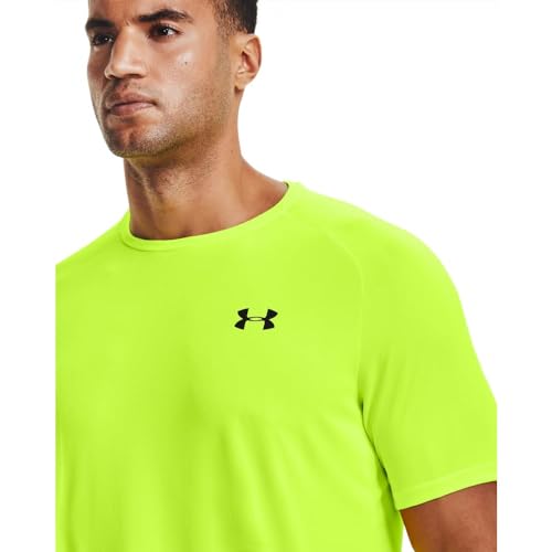 Under Armour Men's Tech 2.0 Short-Sleeve T-Shirt , High-Vis Yellow (731)/Black, XX-Large