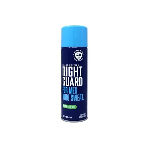 Right Guard Antiperspirant Spray, Sport Fresh 6 oz For Men Who Sweat (Pack of 2)