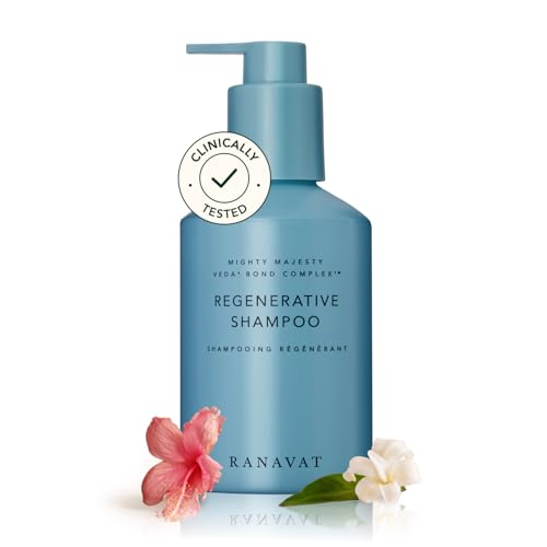 RANAVAT Regenerative Veda©ù Bond Complex Hair Shampoo - Clarifying Shampoo for Scalp Health, Hair Volume & Increased Density - Clinically Tested & Vegan Hair Care (8 oz)