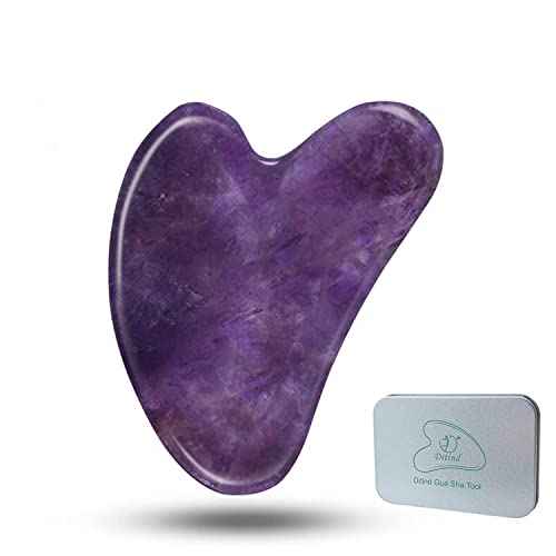 Ditind Gua Sha, Gua Sha Facial Tools, Guasha Tool for Face Tighten Skin, Gua Sha Massage Beauty Tool for Body Eyes Neck Massager with Travel Box