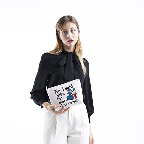 Cute Ello Worm Inspired Gift Zipper Pouch Makeup Bag