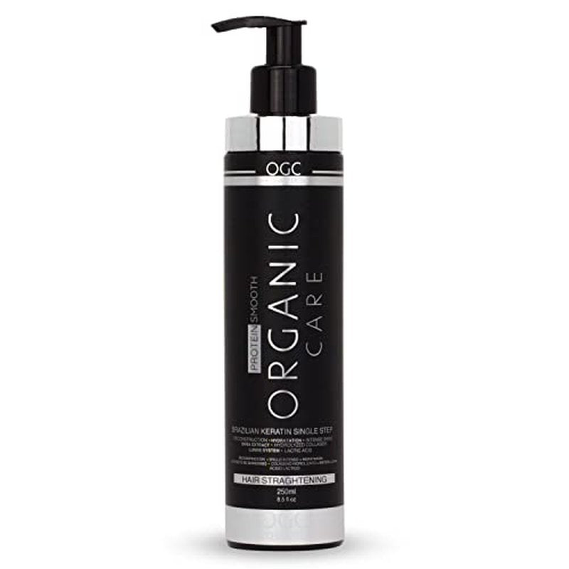 Brazilian Keratin Treatment Complex Blowout - Organic Care Cosmetics - 8.5 fl oz (250ml) - Hair Straightening