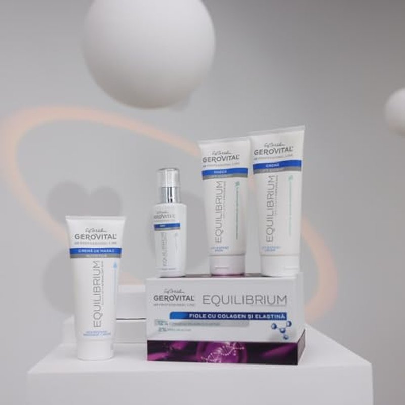Gerovital EQUILIBRIUM Anti-Wrinkle Eye Contour Cream | Professional Cream for Eyes, 100 ml