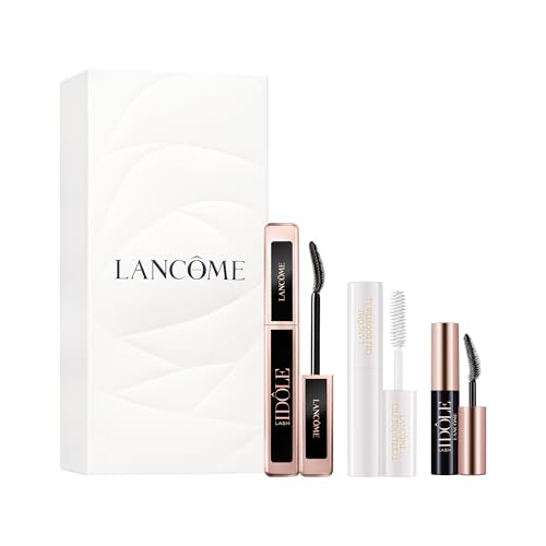 Lanc?me Lash Id?le x Cils Booster XL Mascara Gift Set - Full Size Lash Id?le Mascara 0.27 Fl Oz, Travel Size Cils XL Enhancing Lash Primer 0.13 Fl Oz. and Mini Id?le Mascara 0.08 Fl Oz.