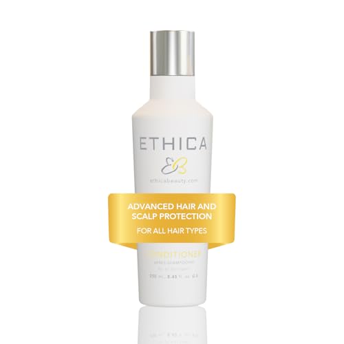 Ethica Beauty Professional Conditioner. Deep Conditioning, Volumizing, & Hydrating. Promotes Strong Healthy Hair, Scalp Health, and Hair Growth, 8.45 oz