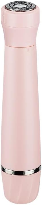 Eyebrow Trimmer - Precision Facial Hair Detailer with Rinseable Blade | Compact Battery-Powered Razor for Peach Fuzz