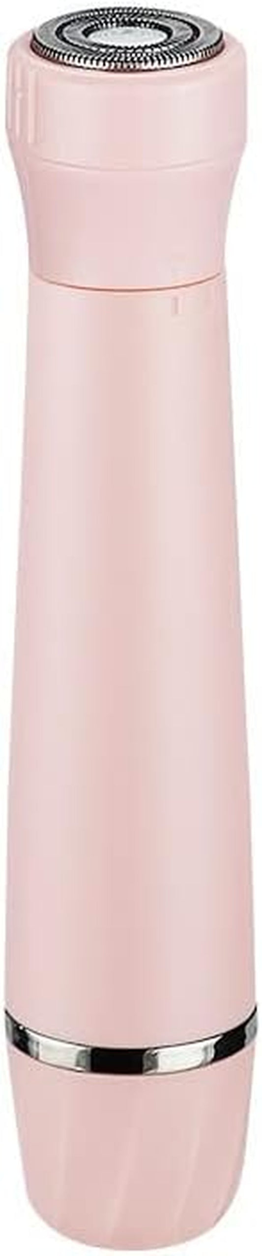 Eyebrow Trimmer - Precision Facial Hair Detailer with Rinseable Blade | Compact Battery-Powered Razor for Peach Fuzz