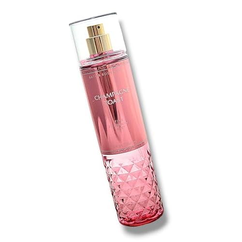 Bath & Body Works Champagne Toast Fine Fragrance Body Mist Spray 8 Ounce (Champagne Toast), 8 Fl Oz (Pack of 1), 8.0 Fl Oz