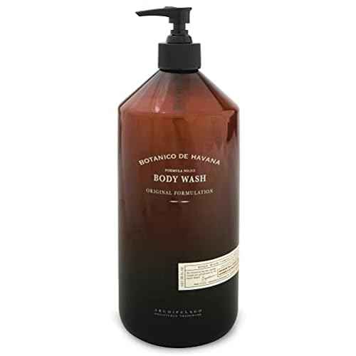 Archipelago Botanicals Botanico de Havana Body Wash, Moisturizing Body Wash for Dry and Sensitive Skin, Gentle Daily Cleanser, Free from Parabens, Phthalates and GMOs (15.3 oz)