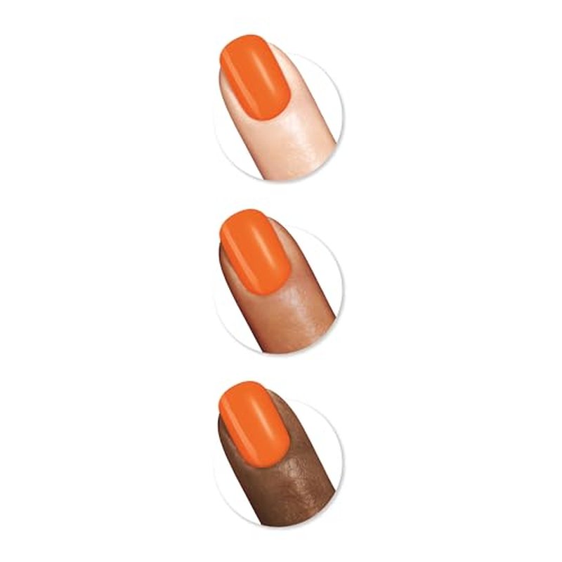Sally Hansen Insta-Dri Nail Polish | Quick Dry, Long Lasting, Streak-Free Shine | Opaque, Glossy | 357 Time Warmth | Burnt Orange Nail Color
