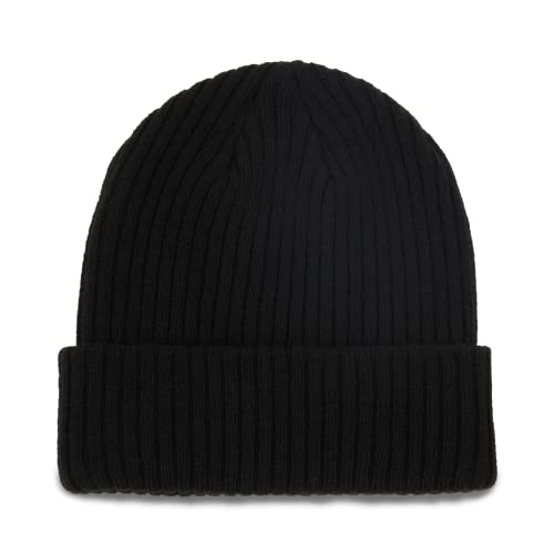 Titleist Men's Standard Cuff Knit Hat, Black/White