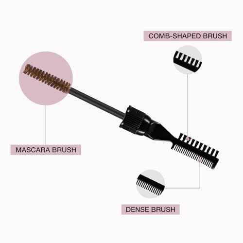 Root Touch Up Hair Color, 3 In 1 Gray Hair Concealer Stick with Precision Applicator, Temporary Hairline Filler, Multi-Purpose Mascara for Eyebrow and Beard£¨Light Brown£©