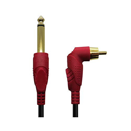 BIGWASP Premium Quality 79 Inches Silicone Soft Tattoo RCA Connector Cords for Rotary Tattoo Machines