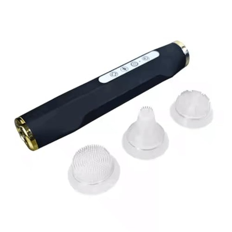 Wireless Beauty Bubble Pen Face & Neck Massager, Refresh Your Skin with Gentle Vibrations for Deep Facial Cleaning Detox Moisturizing Firming Lifting Toning Tightening Whitening Skin Rejuvenation