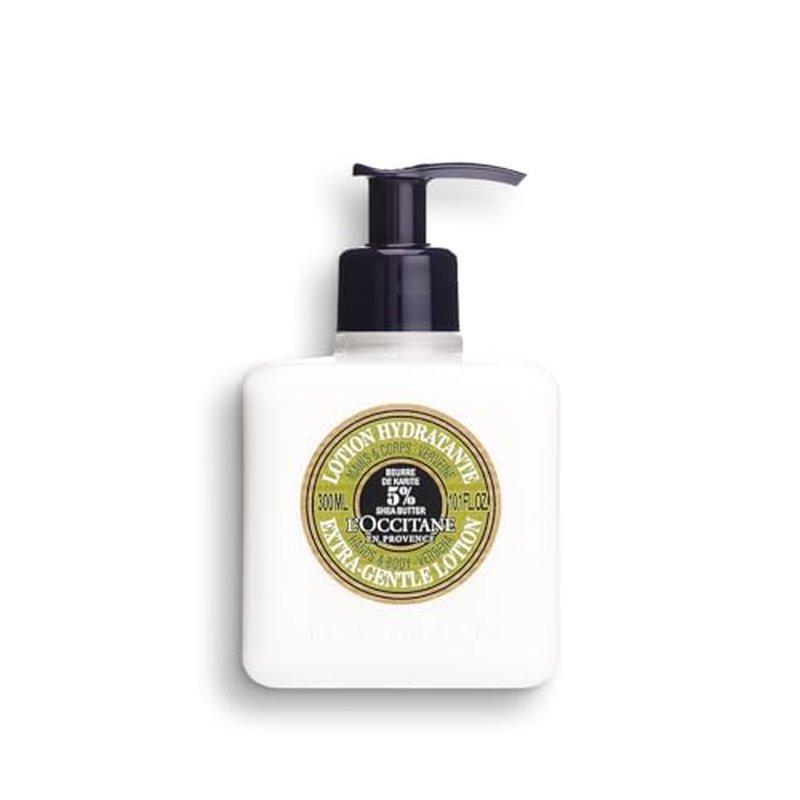 L¡¯OCCITANE Shea Butter Extra-Gentle Moisturizing Lotion: Organic Verbena Extract, Relaxing Lavender, Comfort Skin, Fast-Absorbing Lotion, With 5% Organic Shea Butter, Vegan, Lightweight
