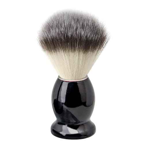 Safety Razor and Brush Stand Holder with Synthetic Hair Shaving Brush with Solid Wood Handle Prolong The Life of Your Shaving Brush