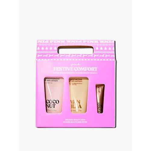 Victoria's Secret PINK Personal Care Beauty Gift Set, Lotion and Lip Oil