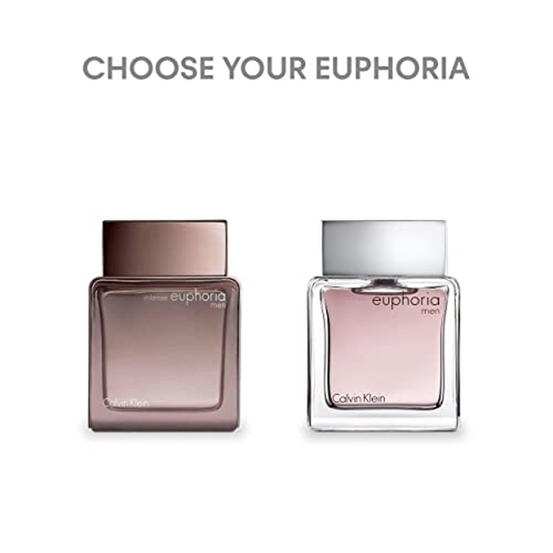 Calvin Klein Euphoria Eau de Toilette ? Chypre Men's Cologne ? With Notes of Ginger, Black Basil, Patchouli & Amber ? Long Lasting Fragrance