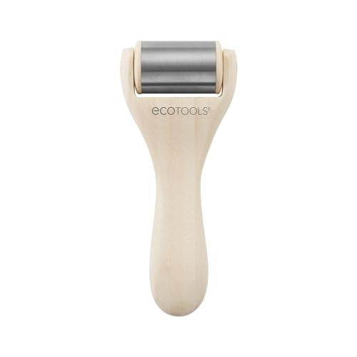 EcoTools Ice Roller, Lifts & Depuffs Skin, Stainless Steal Cooling Roller For Face & Neck, Provides Relaxation While Sculpting, Eco Friendly, Vegan, & Cruelty Free Skincare Tool, 1 Count