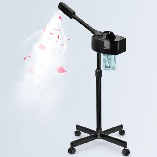 Professional Facial Steamer, Face Steamer with Hot Mist, Esthetician Facial Steamer Salon Spa Beauty Skin Care Equipment