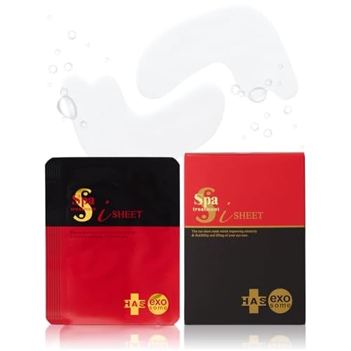Spa Treatment HAS Stretch iSheet exo Japanese, Under Eye Patches for Puffy Eyes and Dark Circles, Eye Mask, Under Eye Masks, Wrinkles, Eyebag, Eye Masks for Dark Circles and Puffiness (7 Pairs)