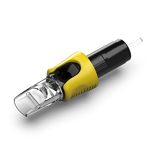 STIGMA Finger Ledge Tattoo Cartridge Needles #12(15RM) Round Magnum 0.35mm Standard M-Taper 16Pcs With Membrane Tattoo Cartridges for Rotary Tattoo Machine EN05-FG-16-1215RM