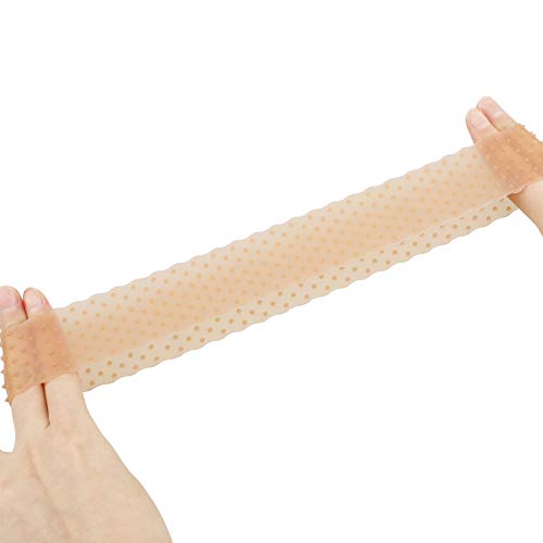WILLBOND 4 Pieces Nylon Wig Caps and Silicone Wig Grip Band for Lace Front Set for Women Human Hair Seamless Non-slip Headband Stretchy Adjustable for White Women (White and Light Brown, Skin Color)