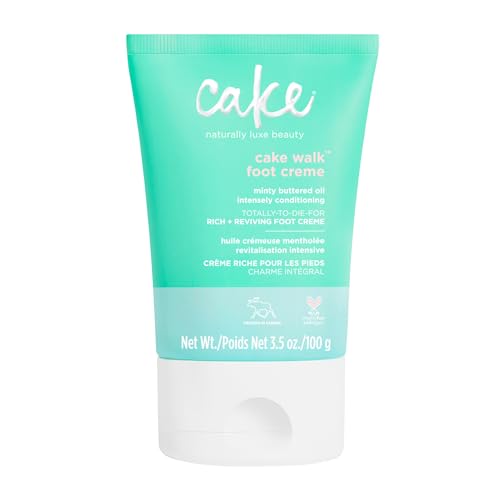 Cake Beauty Walk Triplemint Foot Cr?me, 3.5 Fluid Ounce
