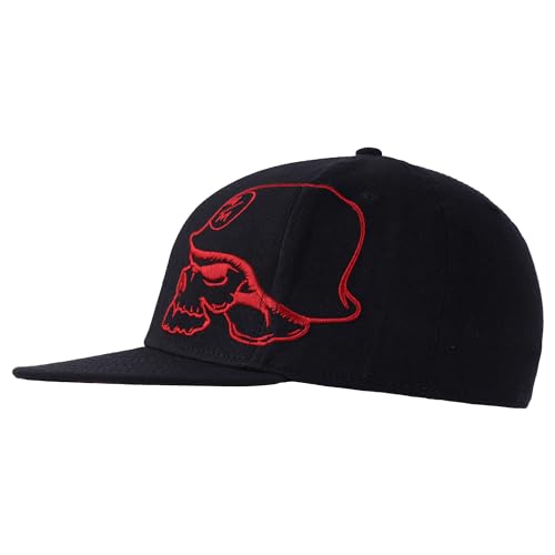 Metal Mulisha Men's MOBBER Flex HAT, Black, Small-Medium