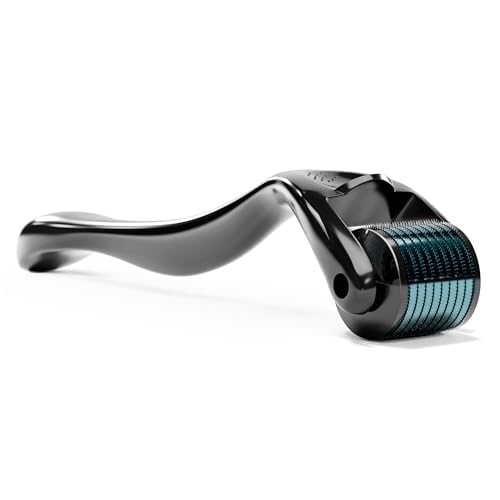 ROSELYNBOUTIQUE Derma Roller for Hair Beard Facial Skin Face Body Scalp 540 Titanium Microneedle for Men Women 0.25mm Cosmetic Beauty Instrument