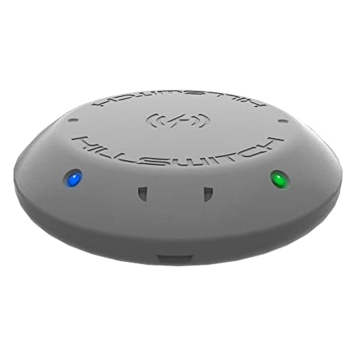 FK IRONS Darklab - Killswitch Wireless Footswitch - Gun Metal - Bluetooth Tattoo Footswitch - Includes Accelerometer Sensor & Anti-Slip Mount