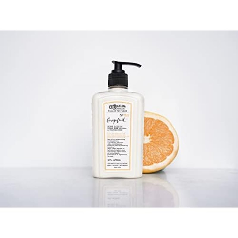 C.O. Bigelow Grapefruit Body Lotion, Village Perfumer Moisturizing Body Lotion with Aloe Vera, Borage Oil & Olive Oil, 10 Fl Oz