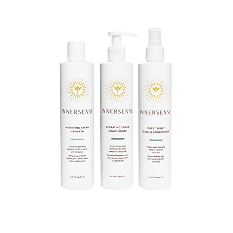 Innersense Organic Beauty - The Hydrate Trio Collection | Non-Toxic, Cruelty-Free, Sustainable Haircare (Full Size)