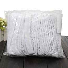 Disposable Hair Net Non-Woven Head Bouffant, Kitchen Hygiene Hair Protective Cap, Shower Hair Cap, Make up Hair Cover, Cleaning Disinfecting Hair Mask, Non Medical Hair Cap (400 net)