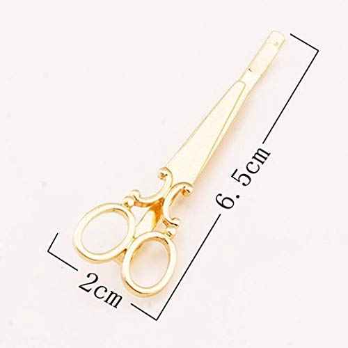 Hair Stylist Gifts: Scissor Hair Clips, Barrettes, and Hair Pins for Women, Girls, Hairstylists, Hairdressers, and Cosmetologists - Perfect for Christmas or Birthdays