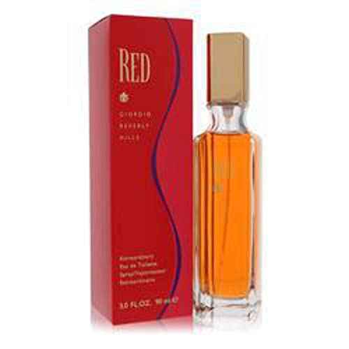 Red By Giorgio Beverly Hills For Women. Eau De Toilette Spray 1.6 Ounces
