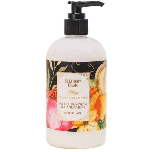 Camille Beckman Silky Body Cream (White Pumpkin & Cardamom, 13 Ounce)