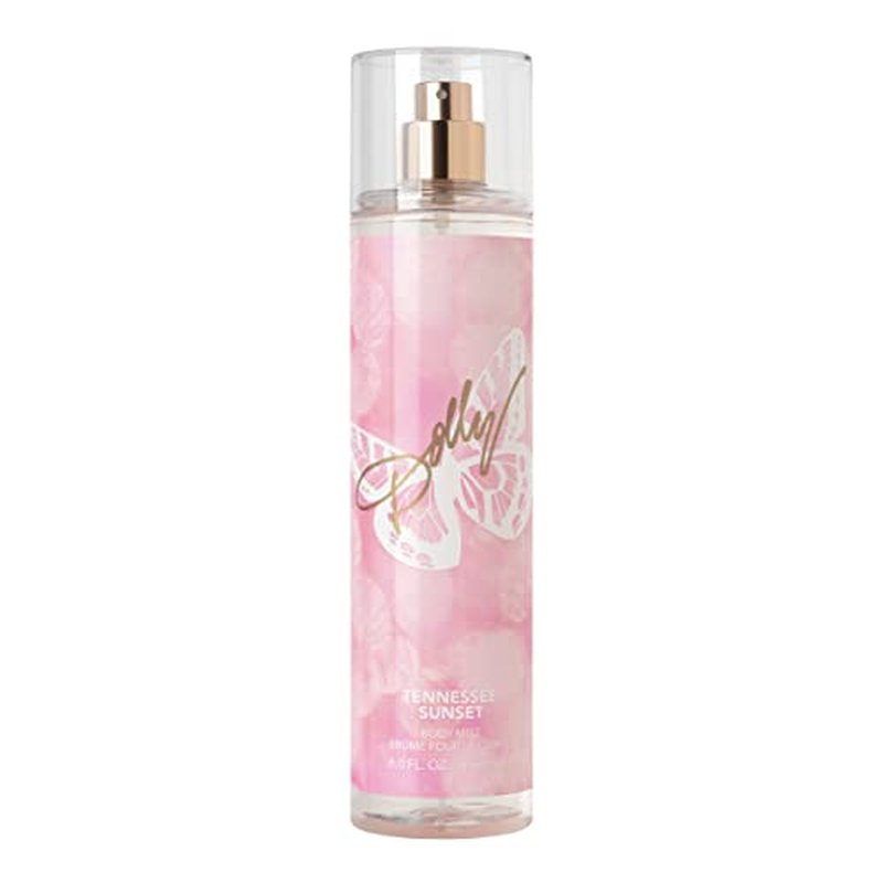 Dolly Parton Tennessee Sunset Body Mist by Scent Beauty - Perfume for Women - Fruity, Floral and Feminine Fragrance with Notes of Honeysuckle, Vanilla Orchid and Warm Musks - 8.0 Fl Oz