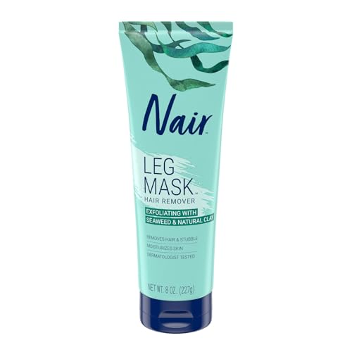 Nair Hair Remover Seaweed Leg Mask, Depilatory, 8 Oz Bottle