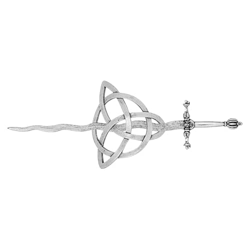 HAQUIL Viking Sword Celtic Knot Hairpin, Retro Minimalist Hair Accessories for Women, Viking Jewelry for Women