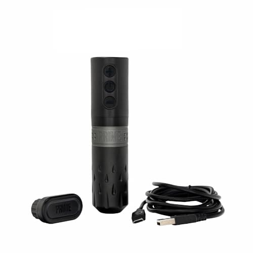 X Critical Wireless Cartridge Tattoo Machine Kit Single Set Wireless Tattoo Machine Pen Tattoo Gun Machine with Wireless Tattoo 2000mAh Power Supply for Tattoo Artists 4.2mm