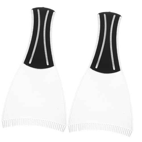 2pcs Professional Hair Dye Coloring Boards Ergonomic Highlighting for Salon Home Use for and Hair Foiling Techniques