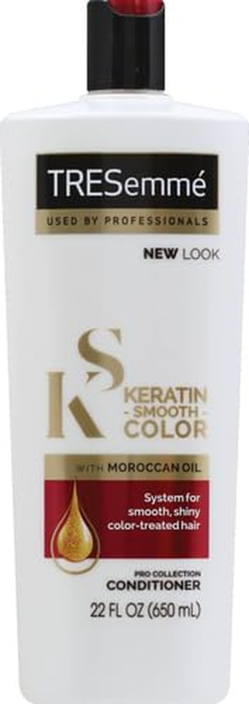 TRESemmé Keratin Smooth Color Conditioner - 22 oz for Silky, Manageable Hair