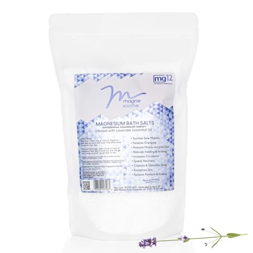 5.5lb MagneSoothe Lavender Magnesium Bath Salt