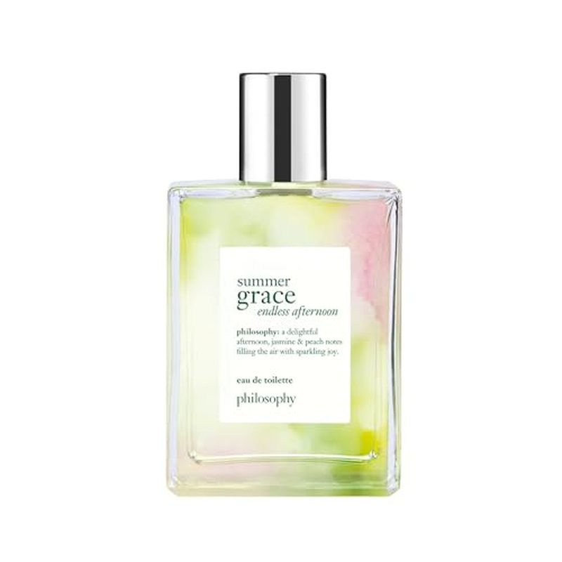 philosophy summer grace endless afternoon eau de toilette ? floral perfume for women ? with notes of peach, jasmine, and sandalwood ? long-lasting fragrance