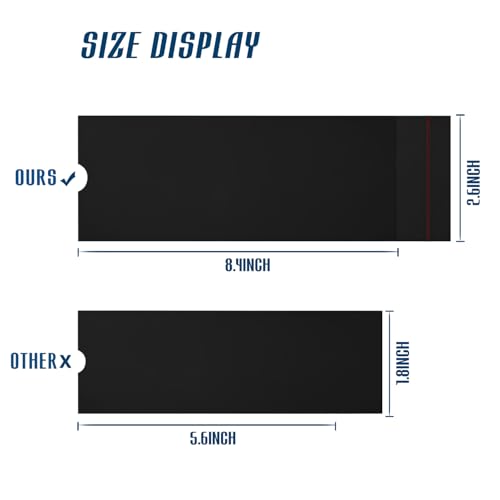 Large Self Sealing Pen Covers 100Pcs Waterproof Thickened Tattoo Bags 7Inch for Pen Machine Accessories