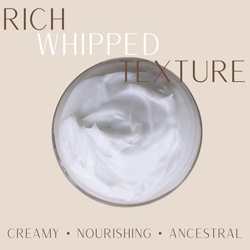 100% Grass-Fed Whipped Tallow Balm for Skin Care ? Face + Body ? Natural Moisturizer Lotion, 4 oz (Sacred Earth)