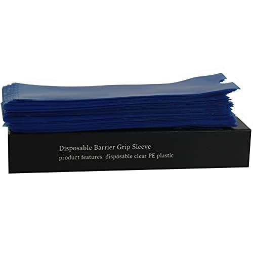 200PCS Pen Covers,Machine Sleeves Waterproof Disposable Blue Bags Clear Covers for Machine Pen
